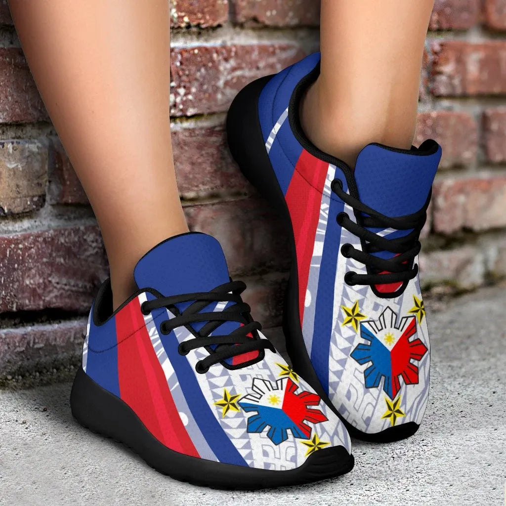Philippines sportySneakers Polynesian Pattern With Flag RLT6
