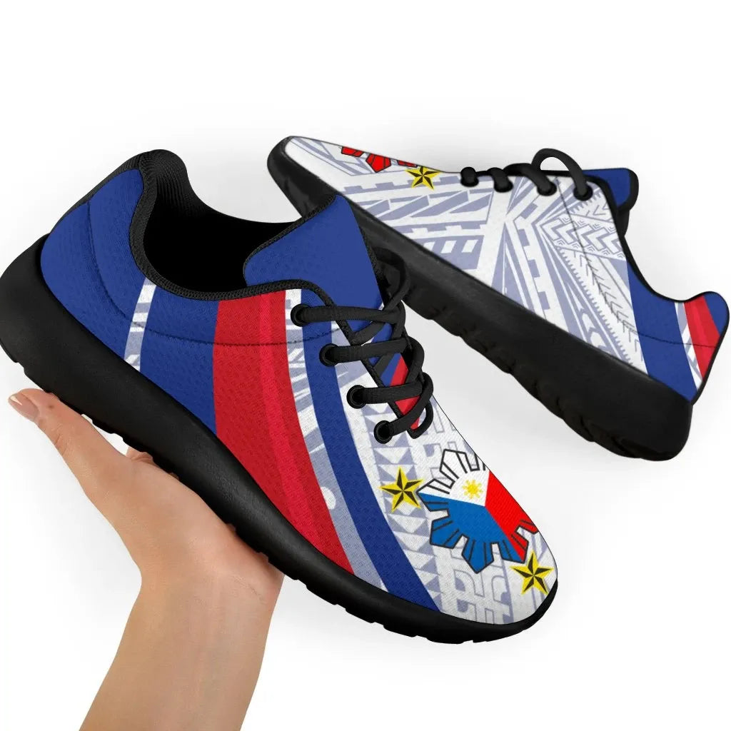 Philippines sportySneakers Polynesian Pattern With Flag RLT6