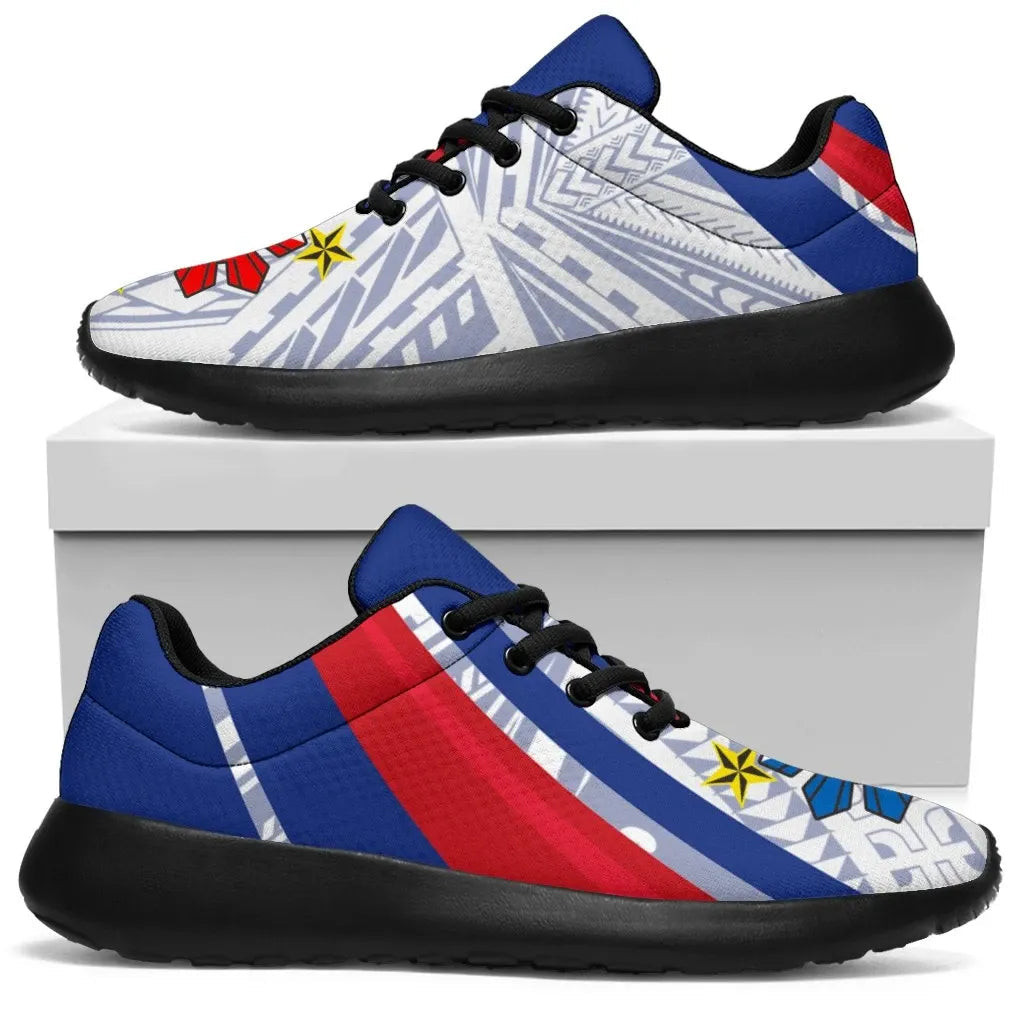 Philippines sportySneakers Polynesian Pattern With Flag RLT6