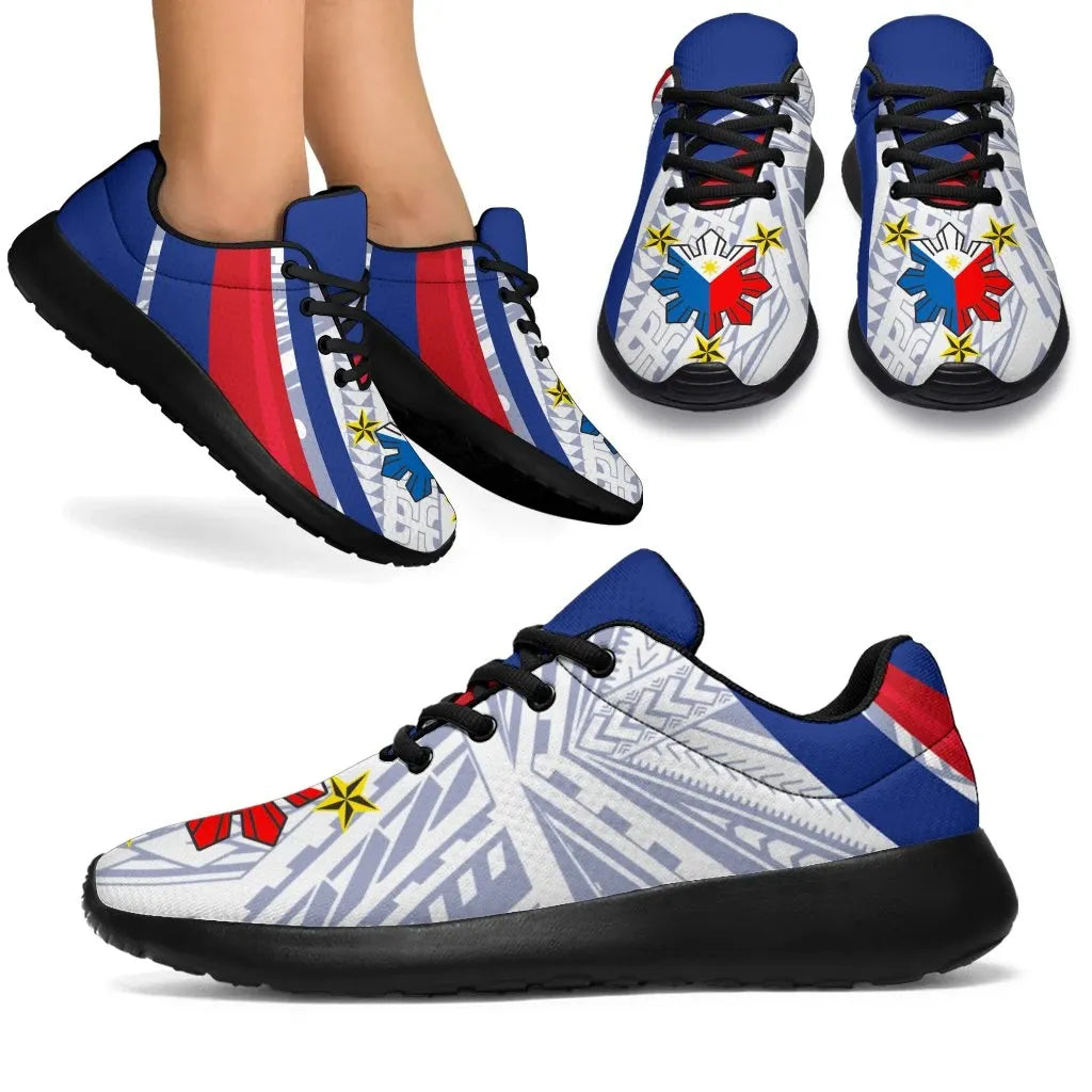 Philippines sportySneakers Polynesian Pattern With Flag RLT6
