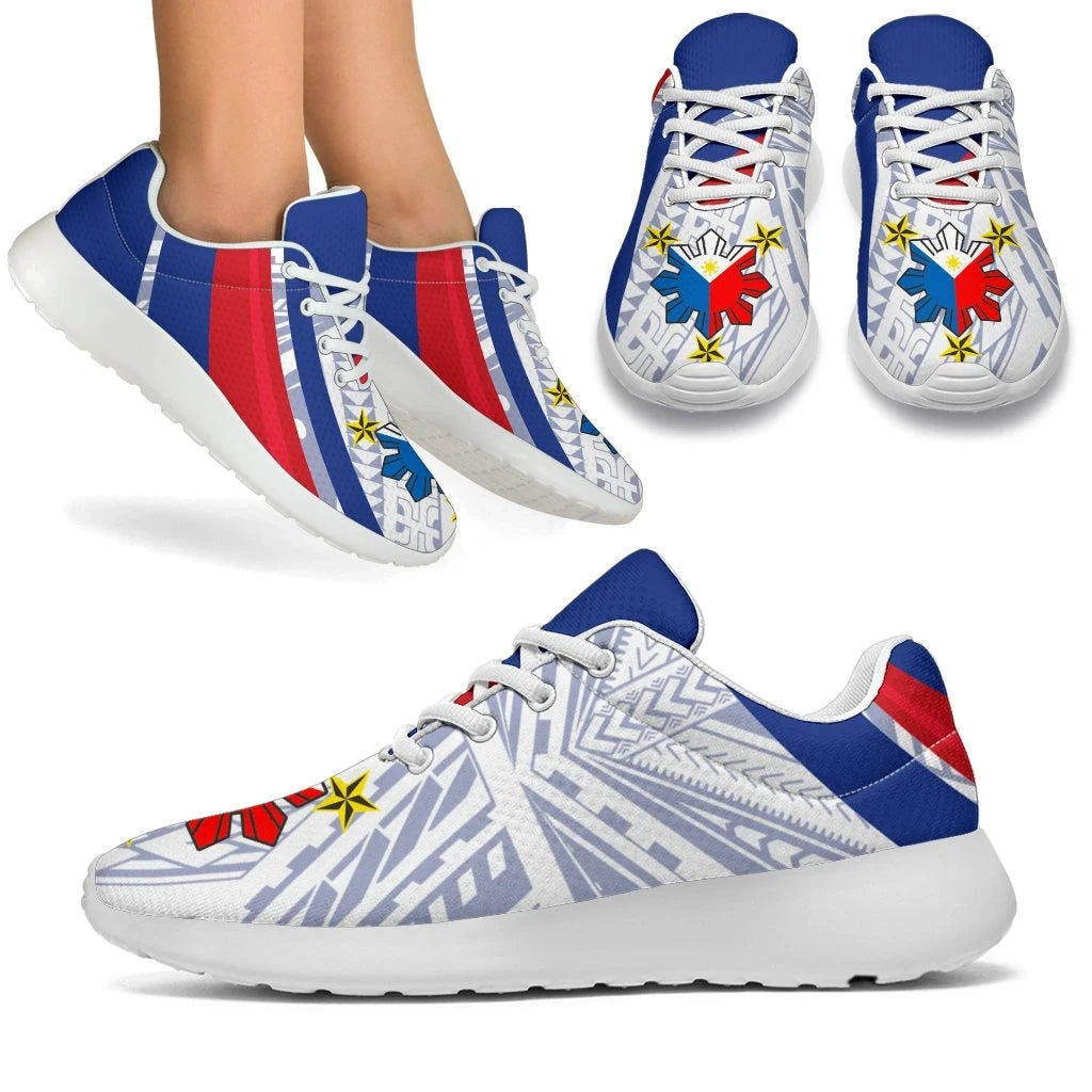 Philippines sportySneakers Polynesian Pattern With Flag RLT6