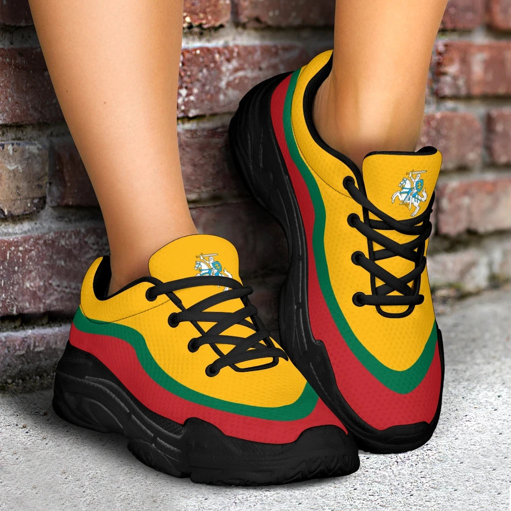 Lietuva - Lithuania Wave chunky_Sneakers RLT6