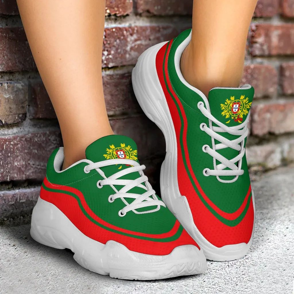 Coat Of Arms Of Portugal Chunky Sneakers RLT7