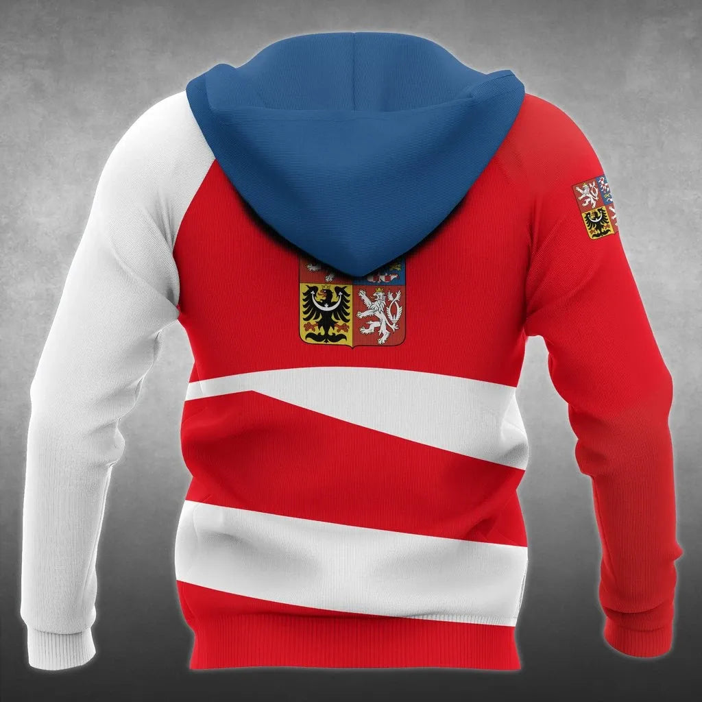 The Czech Republic Lion Hoodies RLT13