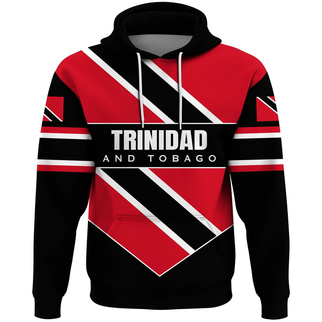 Trinidad and Tobago Hoodie Pro Energy RLT6