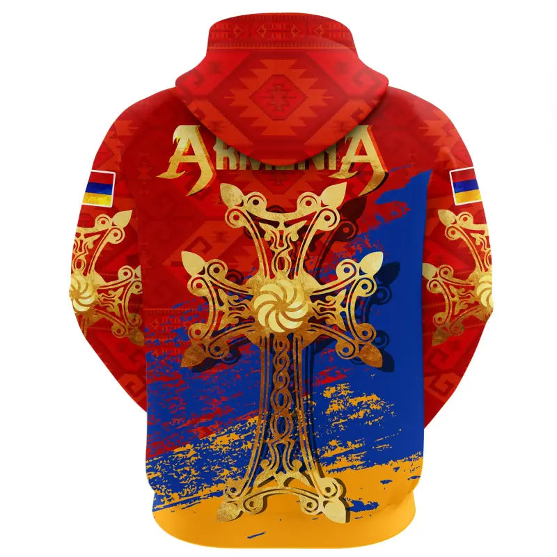 Armenia Khachkar, Armenian Cross Hoodie Special RLT8