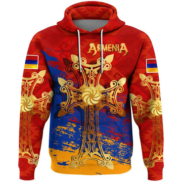 Armenia Khachkar, Armenian Cross Hoodie Special RLT8