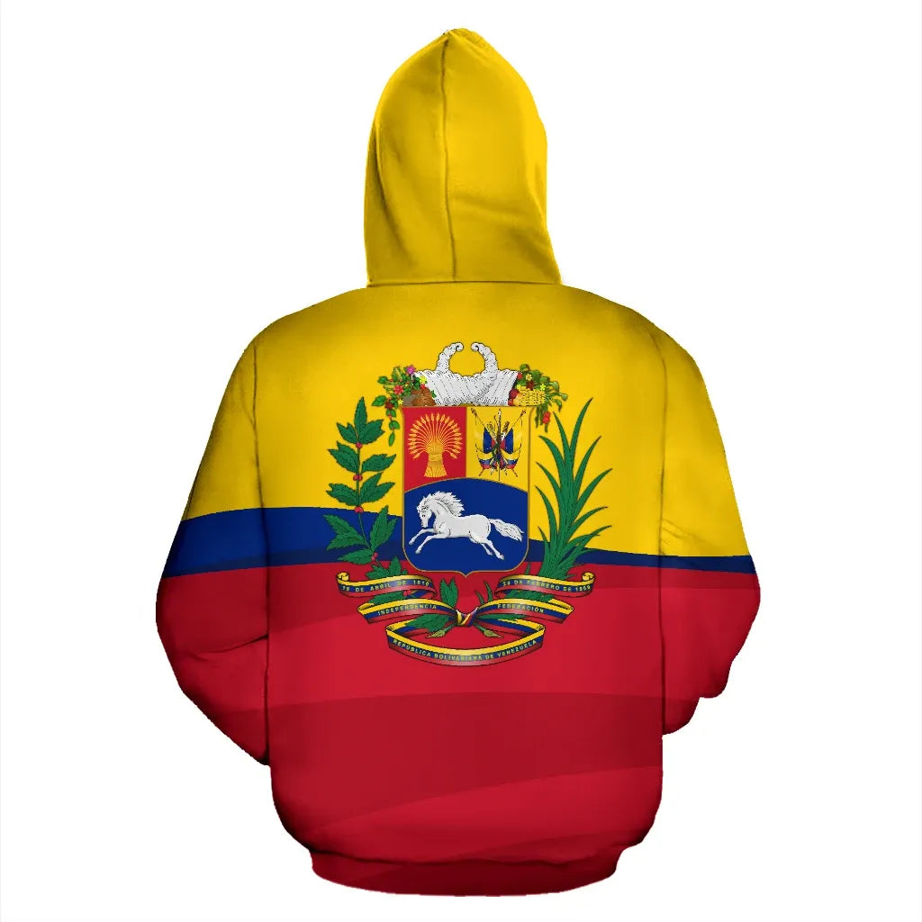 Venezuela Hoodie Ball Style Blue RLT7