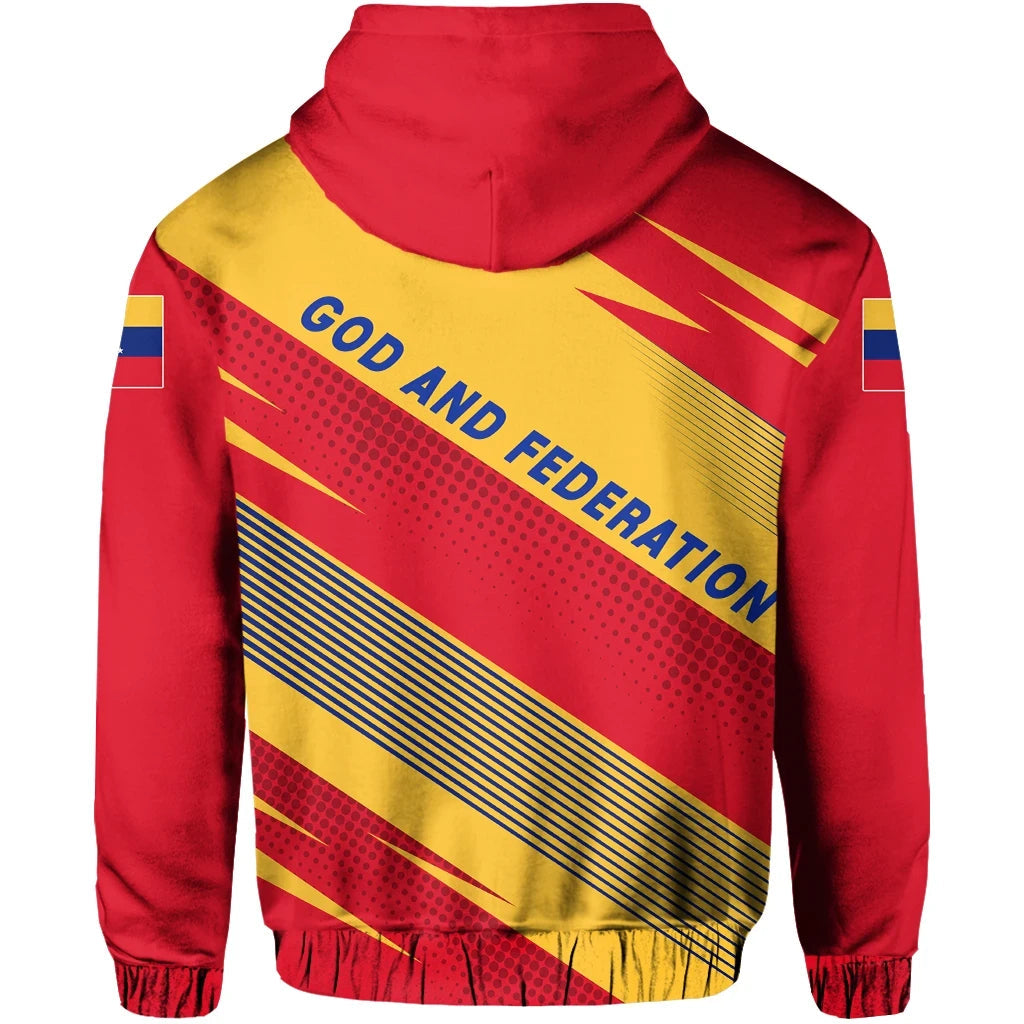 Venezuela Flag Hoodie Pride Version RLT7