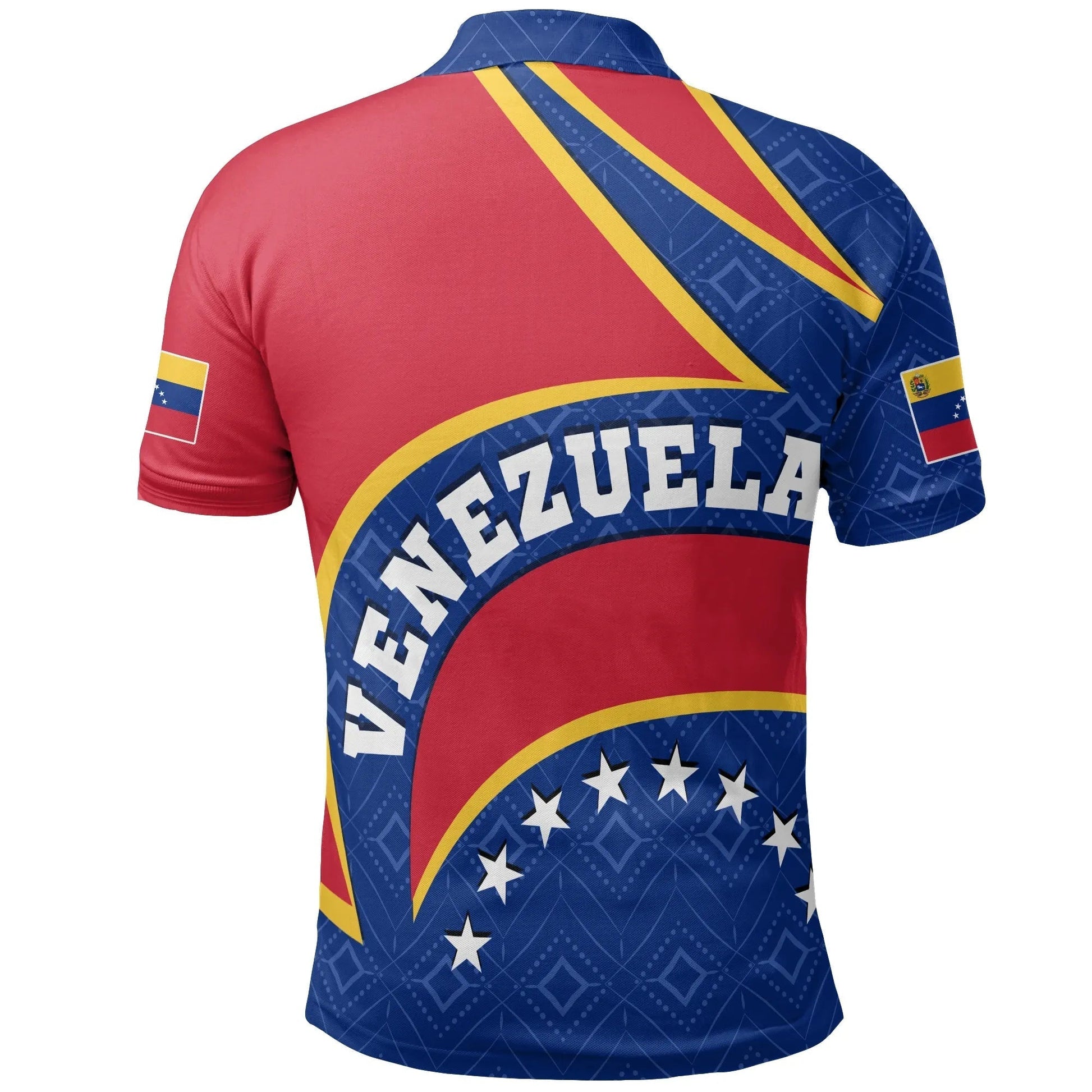 Venezuela Polo Shirt Venezuela Coat Of Arms RLT7