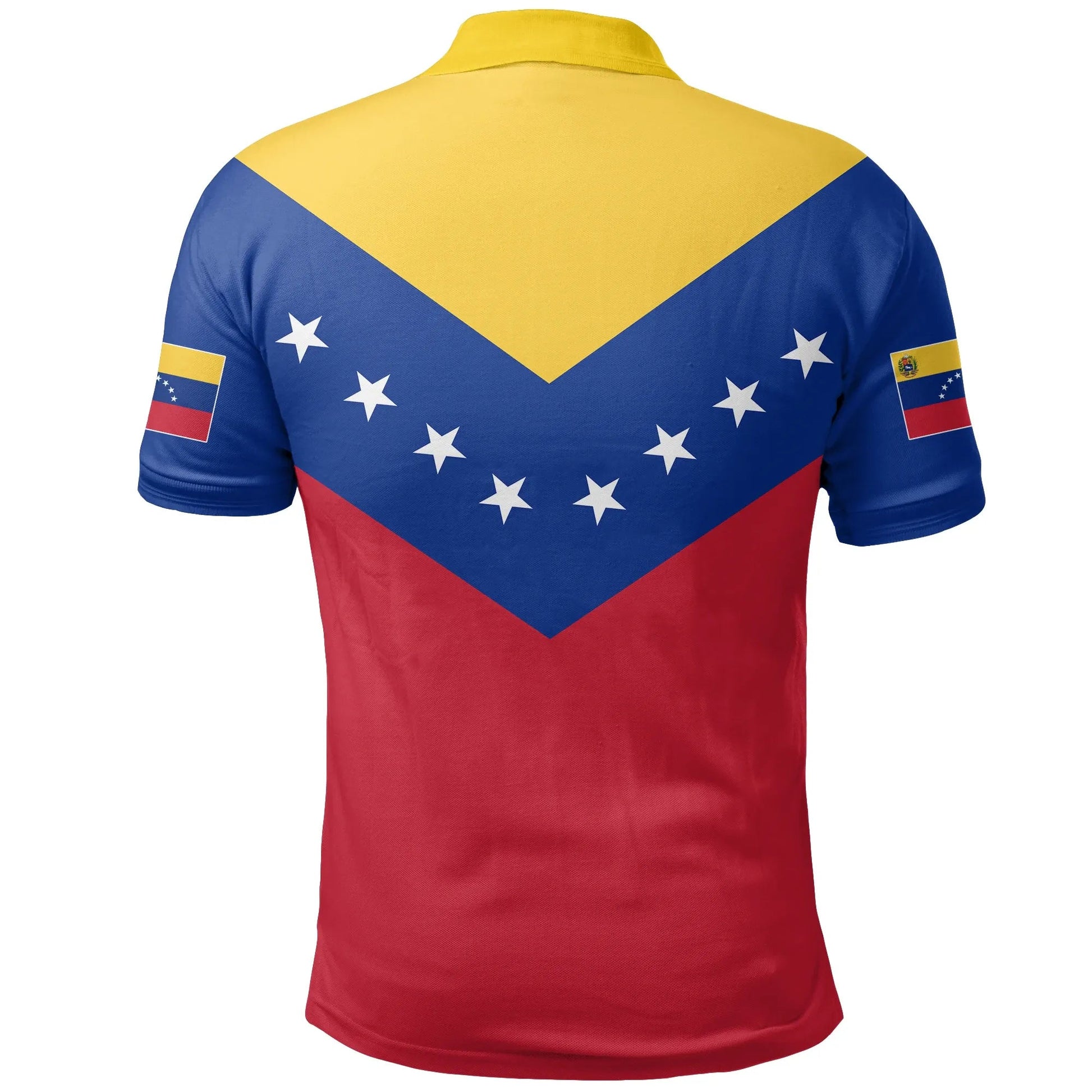 Venezuela Polo Shirt Rising Flag RLT7