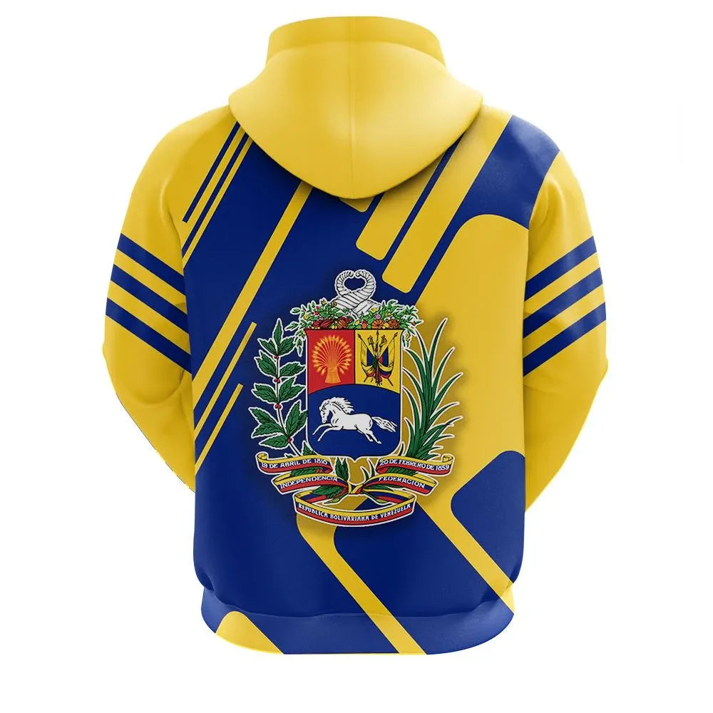 Venezuela Hoodie Coat Of Arms Rockie RLT7