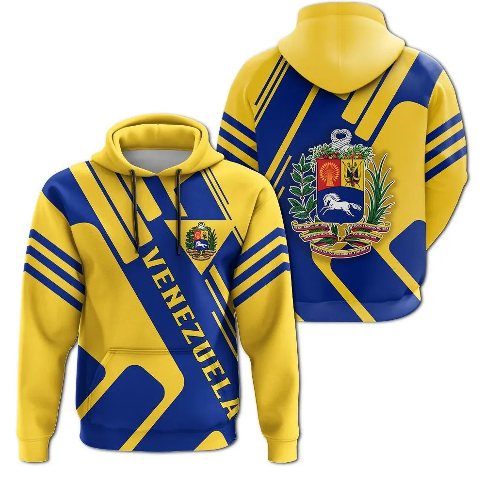 Venezuela Hoodie Coat Of Arms Rockie RLT7