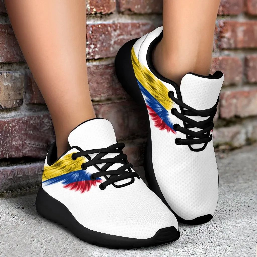 Colombia Sneakers Wings Flag (Women's/Men's) RLT7
