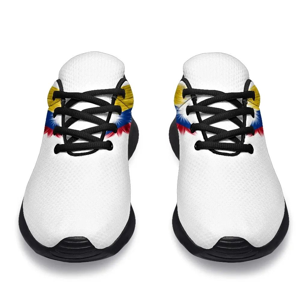 Colombia Sneakers Wings Flag (Women's/Men's) RLT7