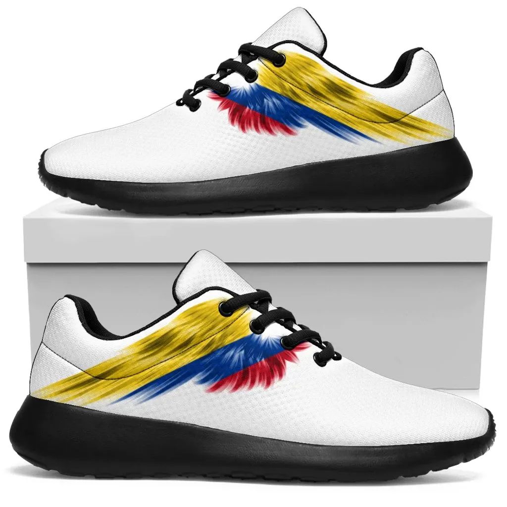 Colombia Sneakers Wings Flag (Women's/Men's) RLT7