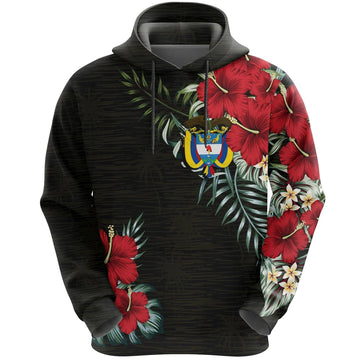 Colombia Hoodie Hibiscus RLT7