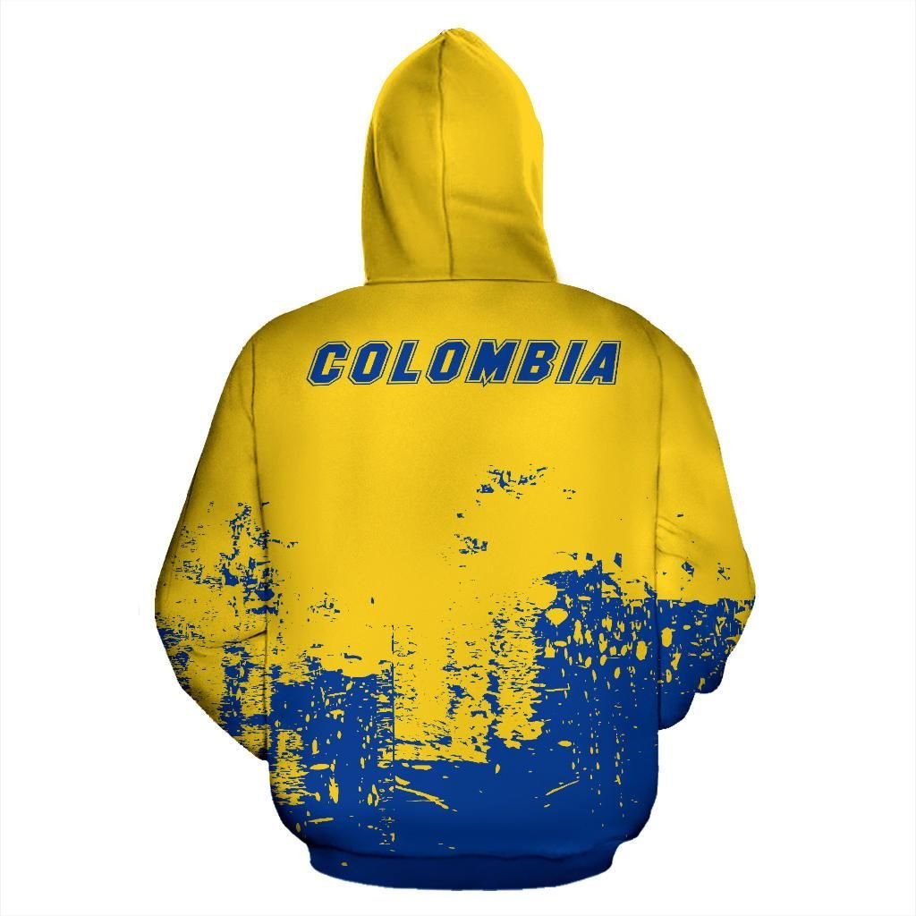Colombia All Over Hoodie Smudge Style RLT7