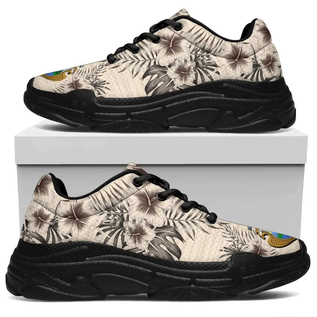 Costa Rica Chunky Sneakers The Beige Hibiscus RLT13
