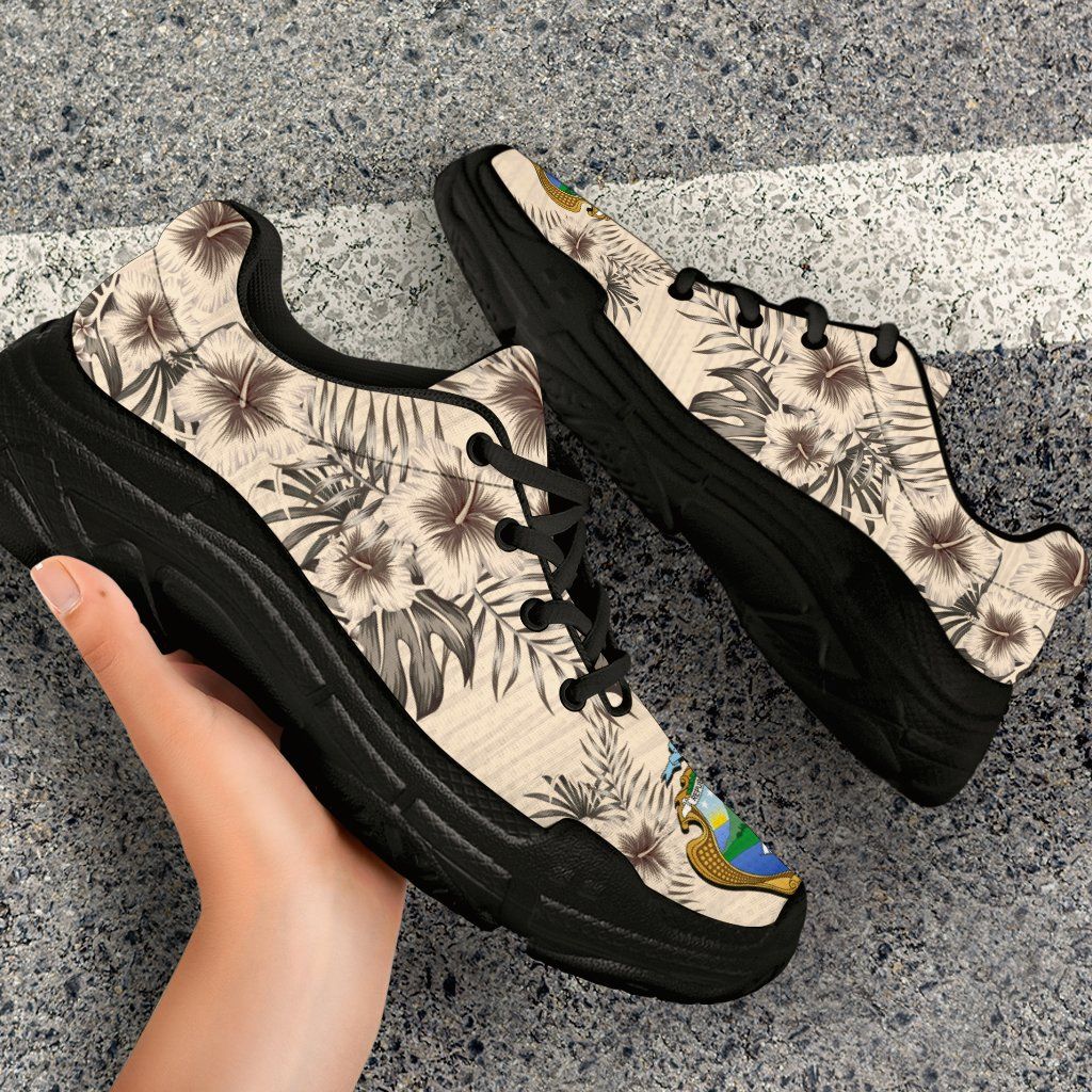 Costa Rica Chunky Sneakers The Beige Hibiscus RLT13