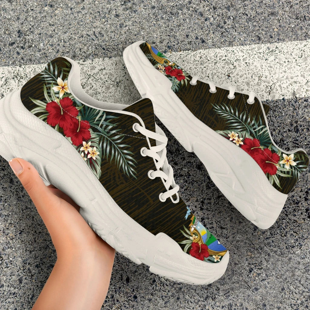 Costa Rica Hibiscus (Men/Women) Chunky Sneakers RLT13