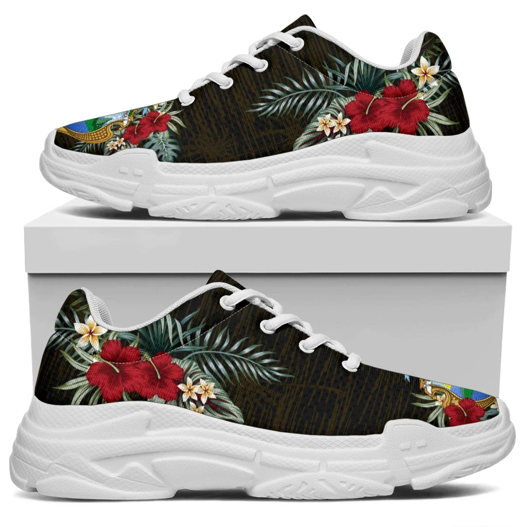 Costa Rica Hibiscus (Men/Women) Chunky Sneakers RLT13