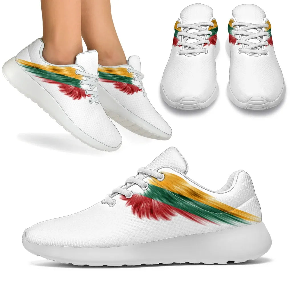 Lithuania Sneakers Wings Flag Women's/Men's RLT6