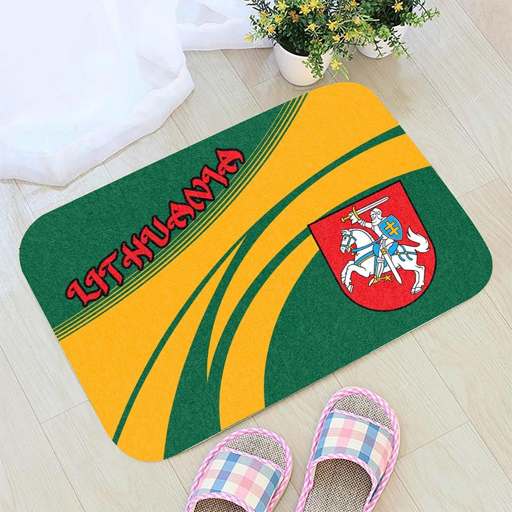 Lithuania Coat Of Arms Door Mat Cricket RLT6