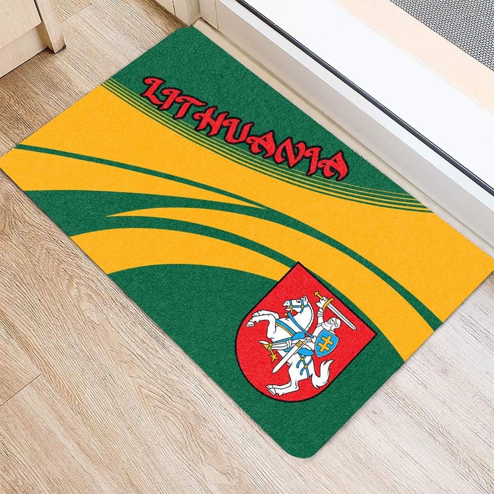 Lithuania Coat Of Arms Door Mat Cricket RLT6