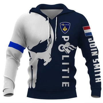 Custom Name Netherland Police 3D Full Printing RLT7