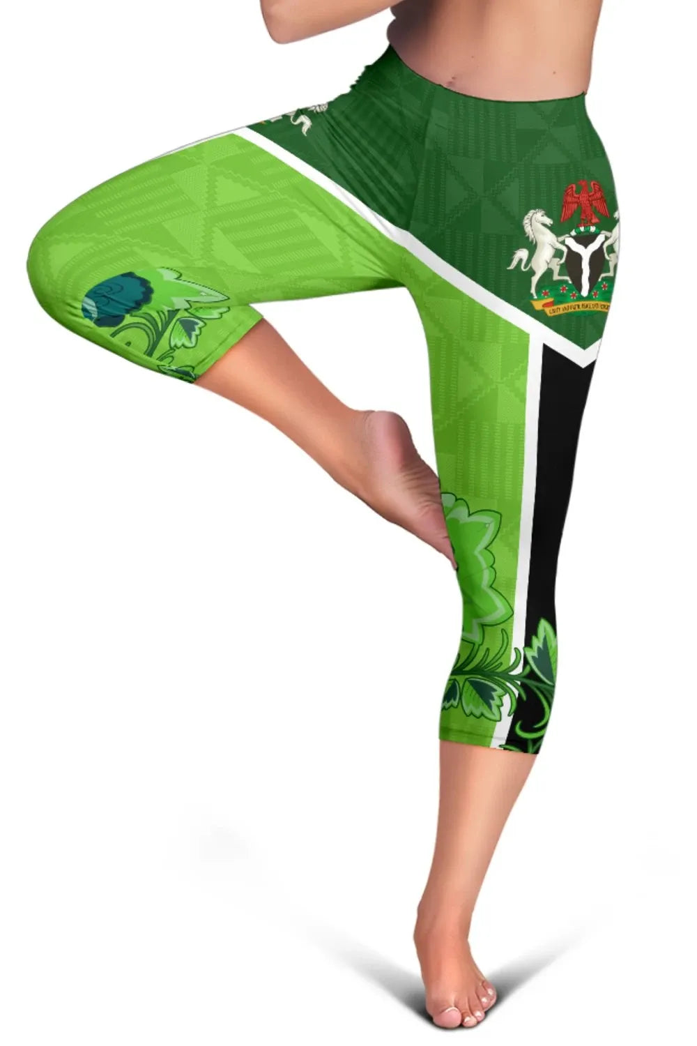 Nigeria Is My Homeland Capris Leggings RLT8