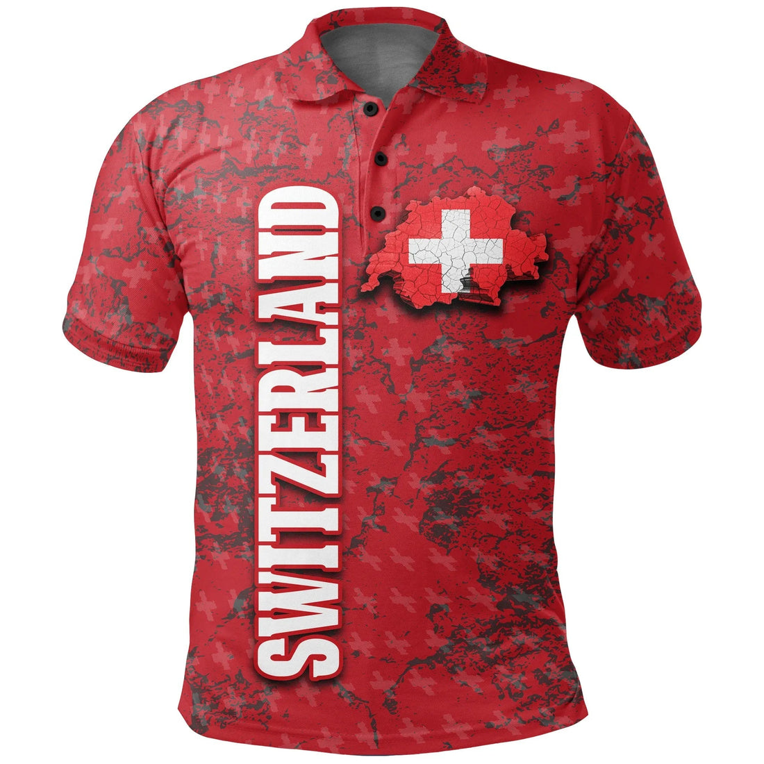 Switzerland Landscape Polo Shirt RLT13