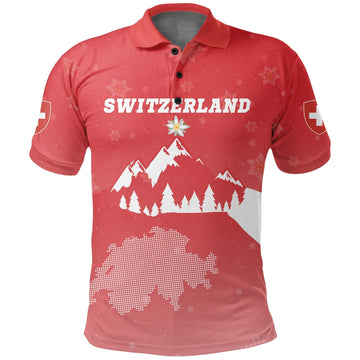 Switzerland Travel Polo Shirt RLT13