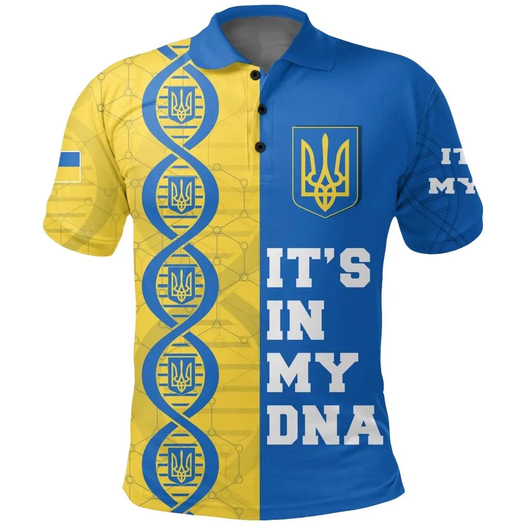 Ukraine DNA Polo Shirt RLT7