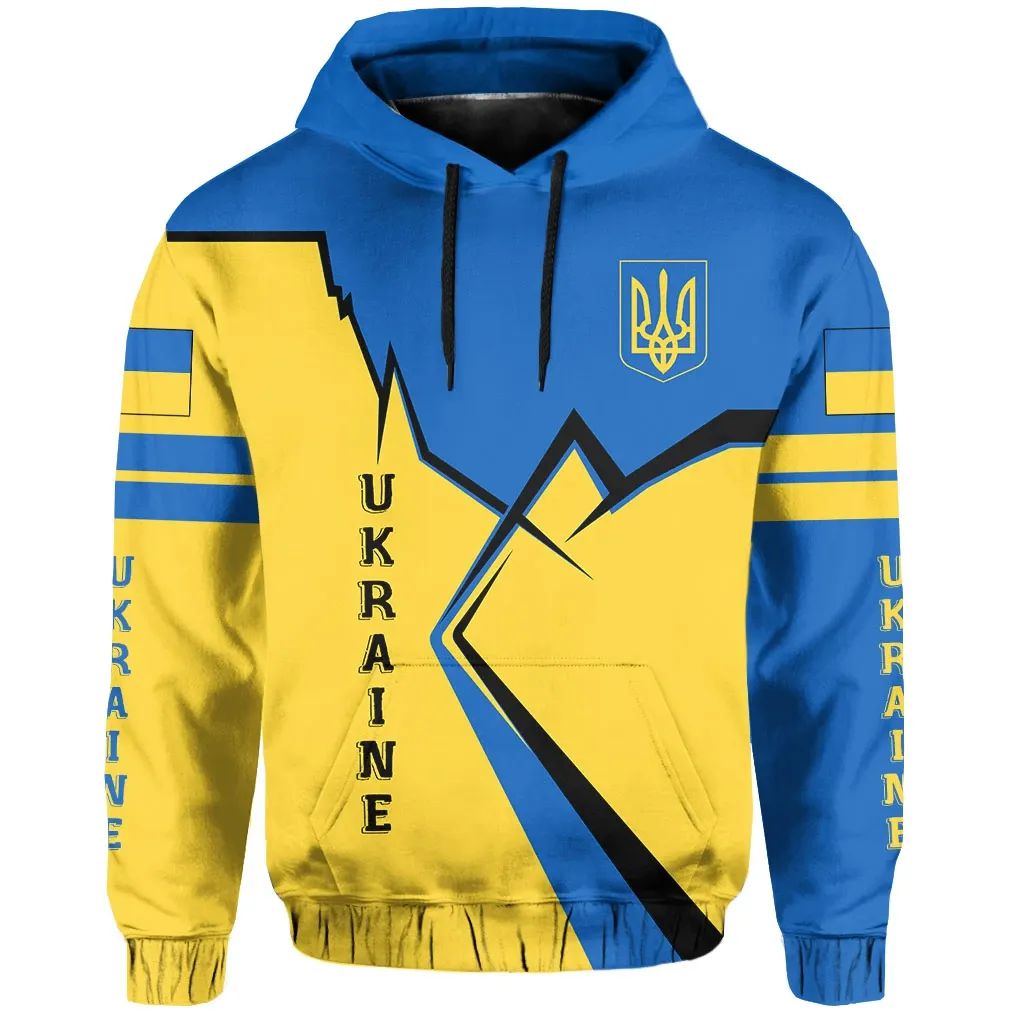 Ukraine Hoodie Lightning RLT7