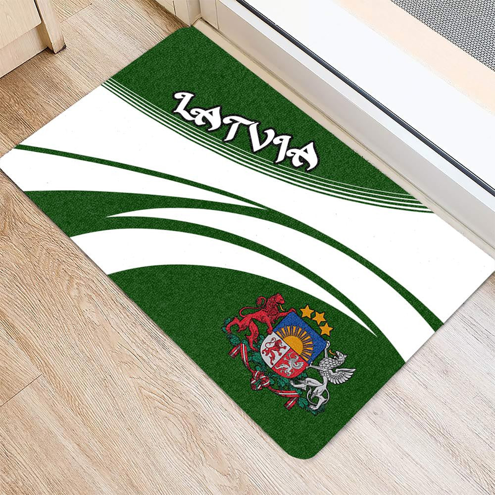 Latvia Coat Of Arms Door Mat Cricket RLT6