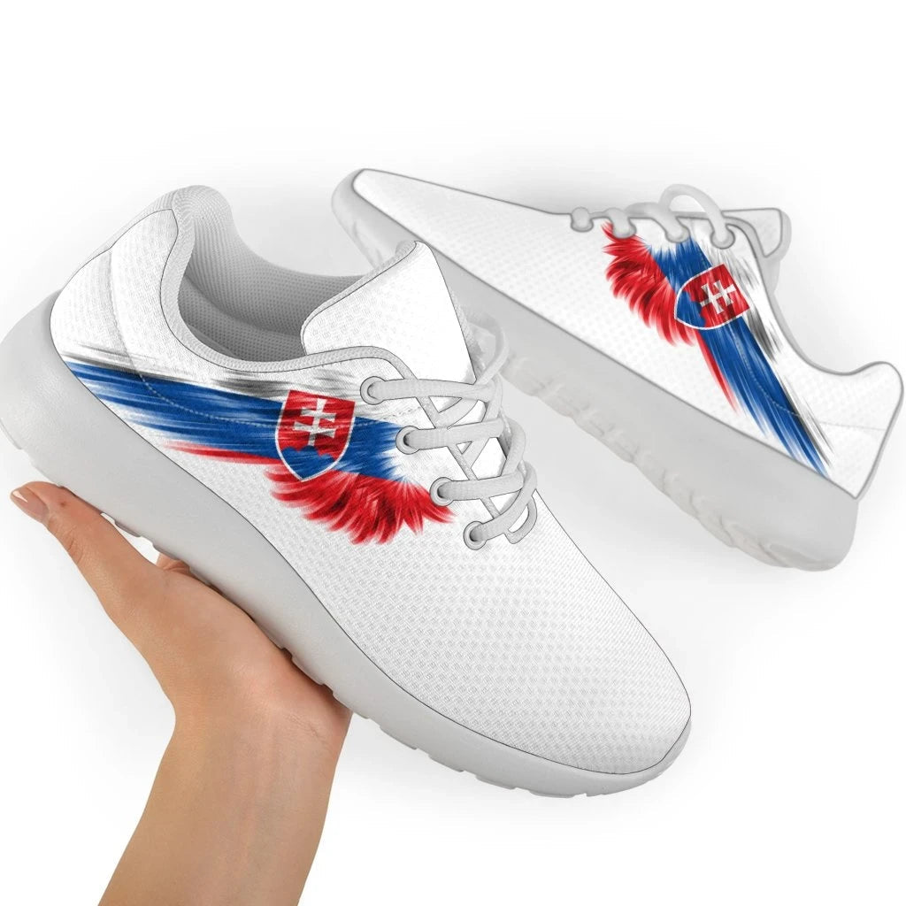 Slovakia Sneakers Wings Flag Women's/Men's RLT13