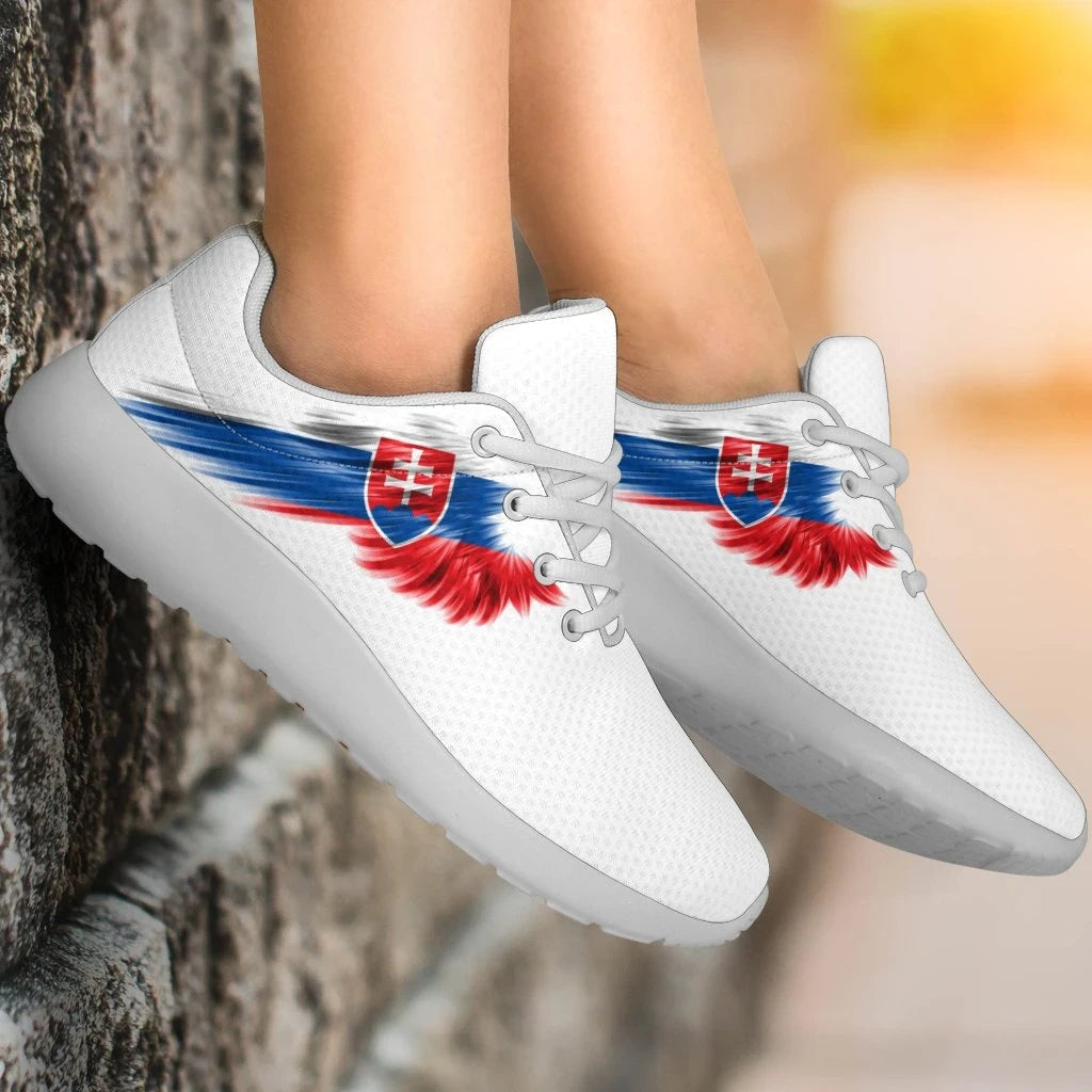 Slovakia Sneakers Wings Flag Women's/Men's RLT13