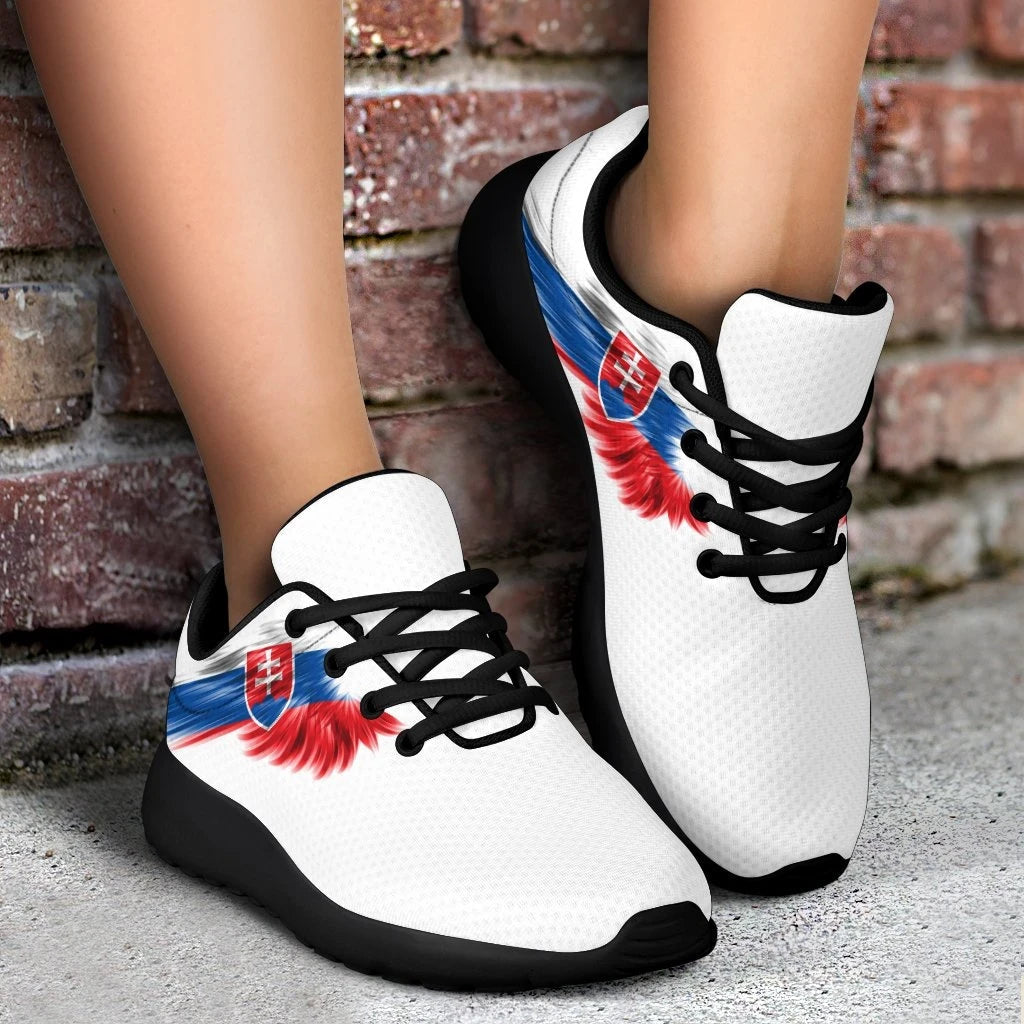 Slovakia Sneakers Wings Flag Women's/Men's RLT13