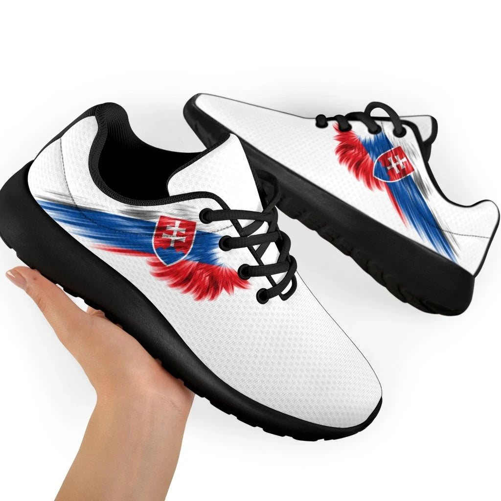 Slovakia Sneakers Wings Flag Women's/Men's RLT13