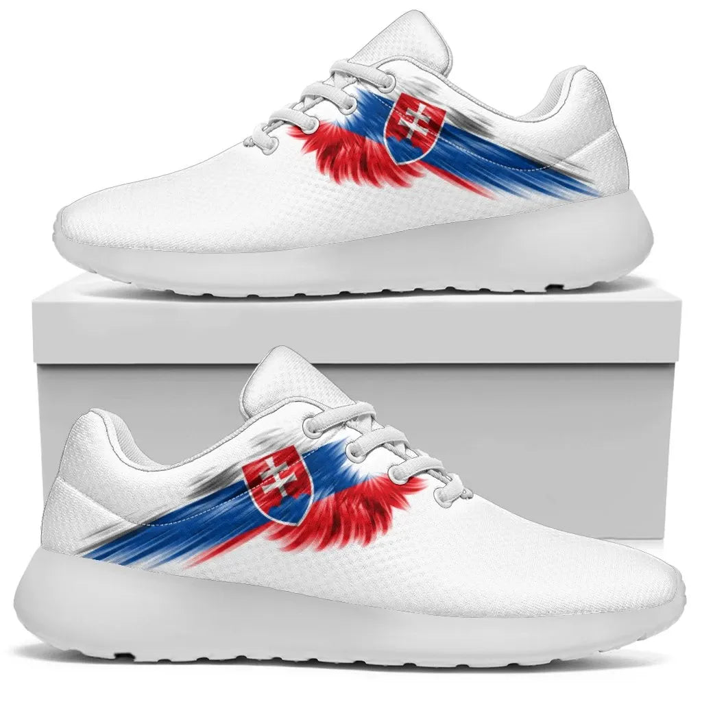 Slovakia Sneakers Wings Flag Women's/Men's RLT13