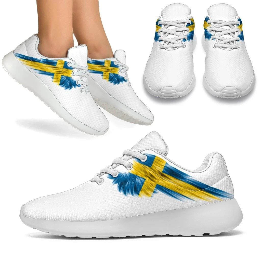 Sweden Sneakers Wings Flag RLT7