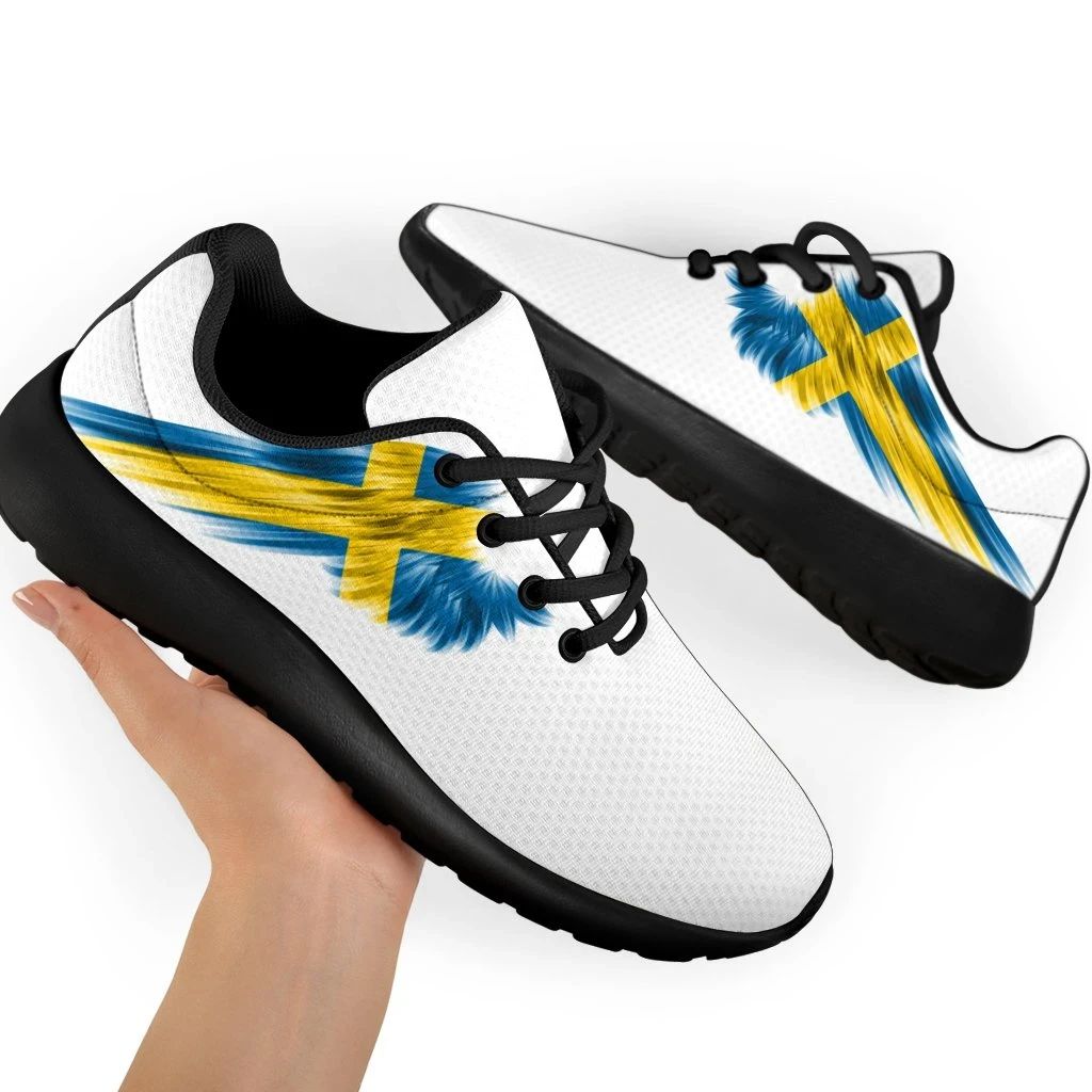 Sweden Sneakers Wings Flag RLT7