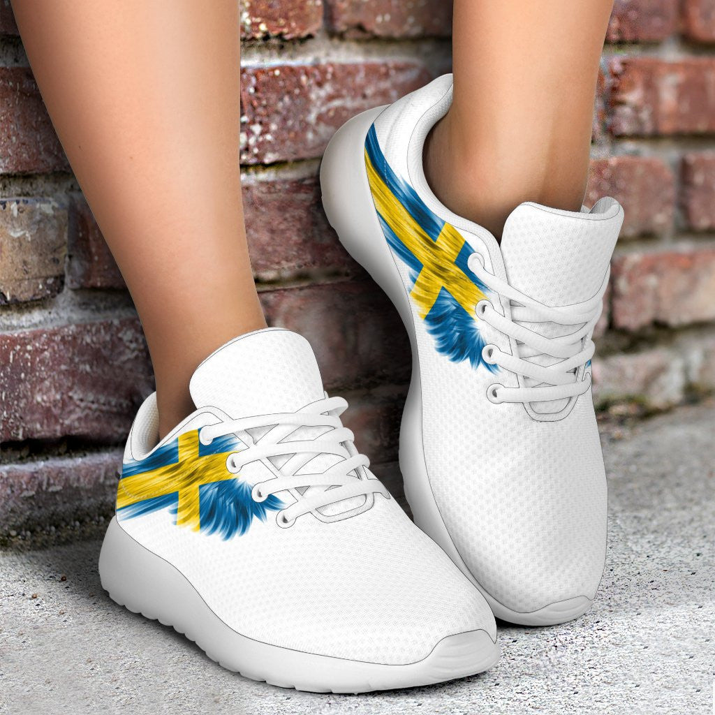 Sweden Sneakers Wings Flag RLT7