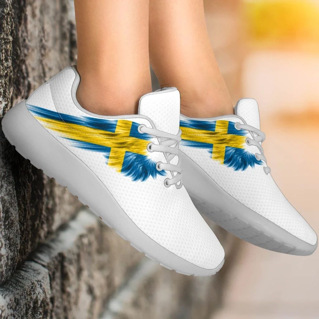 Sweden Sneakers Wings Flag RLT7