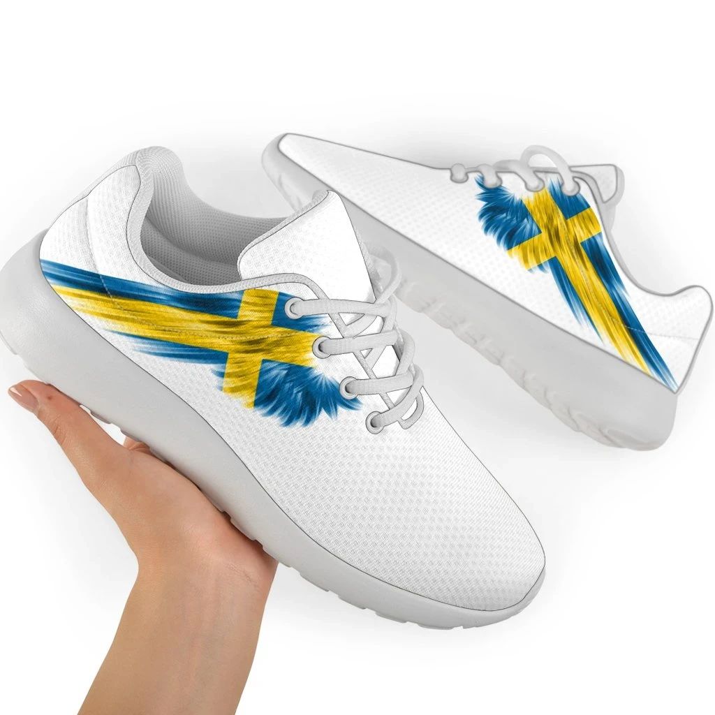 Sweden Sneakers Wings Flag RLT7