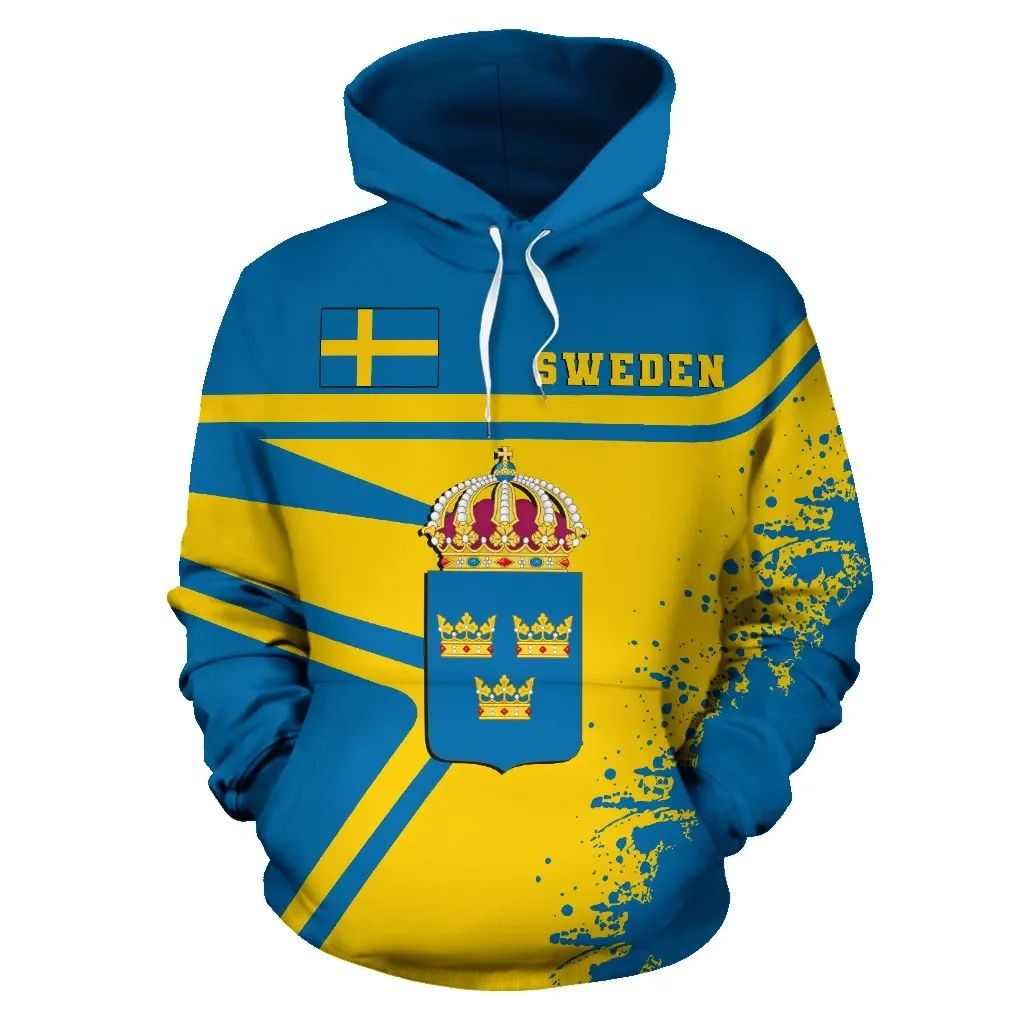 Sweden Hoodie Painting Style RLT7