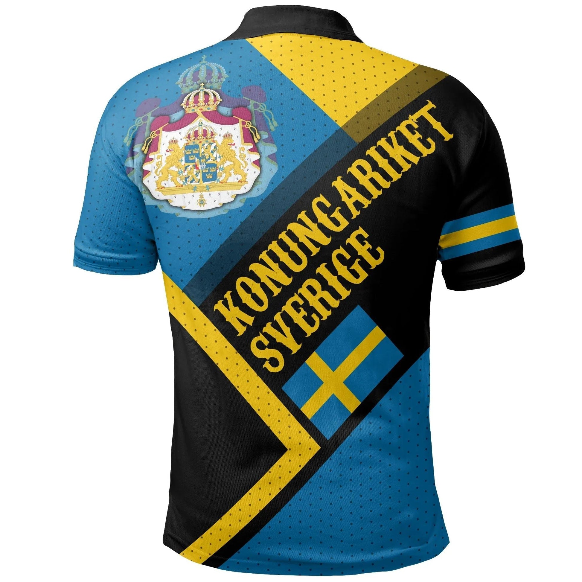 Sweden Polo Shirt Kingdom Of Sweden RLT7