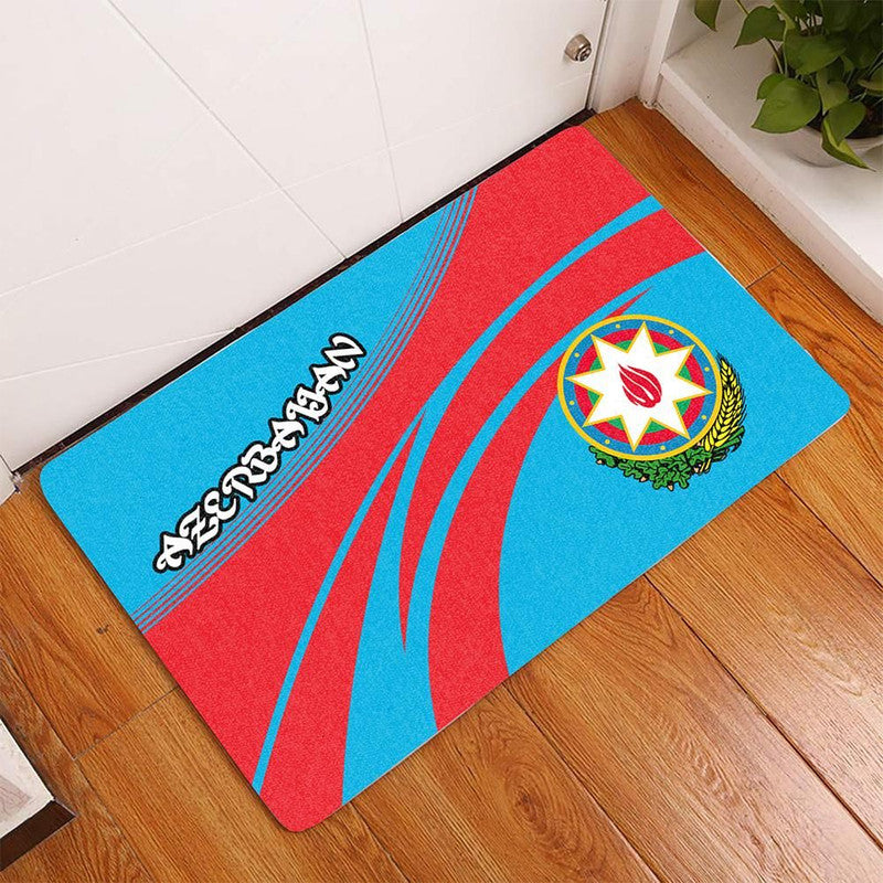 Azerbaijan Coat Of Arms Door Mat Cricket RLT8