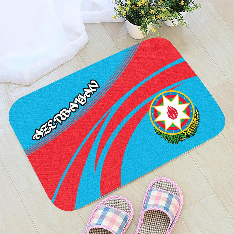 Azerbaijan Coat Of Arms Door Mat Cricket RLT8